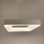 Изображение LED світильник підвісний квадрат Solvent в білому корпусі ИМ Light-Deco 2 