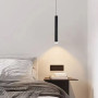 Изображение Одинарний підвіс у чорному корпусі 32х3,5 см ИМ Light-Deco 4 
