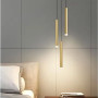 Изображение Одинарний підвіс у латунному корпусі 32х3,5 см ИМ Light-Deco 4 