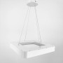 Изображение LED світильник підвісний квадрат Solvent в білому корпусі ИМ Light-Deco 