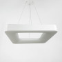 Изображение LED світильник підвісний квадрат Solvent в білому корпусі ИМ Light-Deco 5 