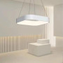 Изображение LED світильник підвісний квадрат Solvent в білому корпусі ИМ Light-Deco 6 