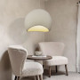 Зображення Світильник з білим гіпсовим корпусом 60х50х50 см ИМ Light-Deco 7 