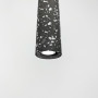 Изображение Підвіс Terrazzo Cylinder Long із сірим бетонним плафоном 30х4 см ИМ Light-Deco 1 