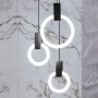 Зображення Кільцевий підвіс у чорному корпусі Ø 30 см ИМ Light-Deco 5 