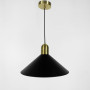 Зображення Підвіс Forli із чорним металевим плафоном 35х20 см ИМ Light-Deco 