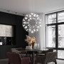 Изображение Світлодіодний світильник сфера у хромованому корпусі Ø 60 см ИМ Light-Deco 7 