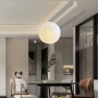 Изображение Підвісний білий світильник куля із рисового паперу Ø50 см ИМ Light-Deco 5 