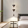 Зображення Чорний підвісний світильник із конусним дизайном ИМ Light-Deco 7 