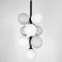 Зображення Підвісний світильник на 4 білих та 6 сірих кульок ИМ Light-Deco 4 