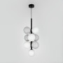 Зображення Підвісний світильник на 4 білих та 6 сірих кульок ИМ Light-Deco 