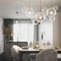 Зображення Підвіс-молекула в латунному корпусі Ø 20 см + 4 кульки ИМ Light-Deco 5 