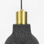 Изображение Підвіс Terrazzo Toco із чорним бетонним плафоном в стилі Ар-деко ИМ Light-Deco 6 