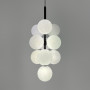 Зображення Підвісний світильник на 4 білих та 6 сірих кульок ИМ Light-Deco 1 