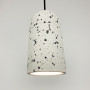 Изображение Підвіс Terrazzo Dome із білим бетонним плафоном 18х10 см ИМ Light-Deco 3 