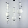 Изображение Підвісний дизайнерський світильник з об’ємними кулями плафонами ИМ Light-Deco 1 