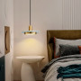 Изображение Підвіс Lumina із білим мармуровим плафоном LED в стилі Ар-деко ИМ Light-Deco 9 
