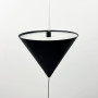 Зображення Чорний підвісний світильник із конусним дизайном ИМ Light-Deco 4 