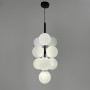 Зображення Підвісний світильник на 4 білих та 6 сірих кульок ИМ Light-Deco 2 