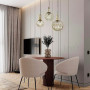 Изображение Підвісний світильник з янтарним плафоном у 3-х розмірах ИМ Light-Deco 8 