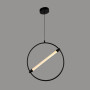 Изображение Світильник підвісне коло у чорному корпусі Ø35 см ИМ Light-Deco 2 