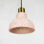 Изображение Підвіс Terrazzo Toco із рожевим бетонним плафоном в стилі Ар-деко ИМ Light-Deco 1 