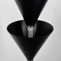 Зображення Чорний підвісний світильник із подвійним конусним дизайном Ø 17х40 см ИМ Light-Deco 4 
