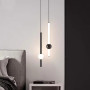 Изображение Led світильник у вертикальній формі 60 см із чорною кулькою ИМ Light-Deco 5 