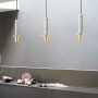 Изображение Підвіс із білим мармуровим плафоном в стилі Ар-деко ИМ Light-Deco 1 