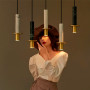 Изображение Підвіс із білим мармуровим плафоном в стилі Ар-деко ИМ Light-Deco 8 