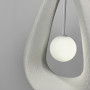 Зображення Гіпсовий світильник у білому кольорі 34х50 см ИМ Light-Deco 5 