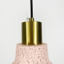 Изображение Підвіс Terrazzo Toco із рожевим бетонним плафоном в стилі Ар-деко ИМ Light-Deco 2 
