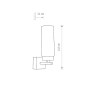 Зображення Купить Светильник Nowodvorski 3346 Celtic E14 1x40W IP44 Chrom ИМ Light-Deco 1 