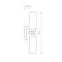 Зображення Купить Светильник Nowodvorski 3347 Celtic E14 2x40W IP44 Chrom ИМ Light-Deco 2 