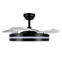 Изображение LED Світильник з вентилятором VIDEX CLF06 60W 3000K-4200K-6000K Black ИМ Light-Deco 1 
