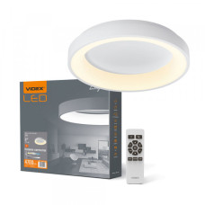 Світильник стельовий світлодіодний LED VIDEX EDGE-RC-72W-WHITE (VLE-ERC-72W) білий