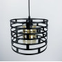 Зображення Підвісний світильник з металевим заокругленим каркасом ИМ Light-Deco 4 