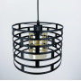 Зображення Підвісний світильник з металевим заокругленим каркасом ИМ Light-Deco 