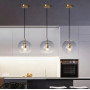 Зображення Підвісний світильник з прозорим подвійним плафоном ИМ Light-Deco 7 