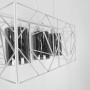Изображение Світильник Лофт у білому корпусі на 3 графітових плафони ИМ Light-Deco 3 