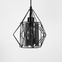 Зображення Підвіс у чорному корпусі із графітовим плафоном ИМ Light-Deco 4 