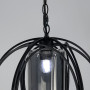 Изображение Підвіс Лофт у чорному корпусі форми плетеної сфери ИМ Light-Deco 1 