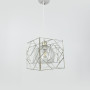 Изображение Підвіс Лофт у білому з позолотою корпусі форми куба ИМ Light-Deco 4 