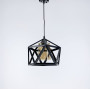 Изображение Світильник лофт у каркасі чорного кольору ИМ Light-Deco 3 