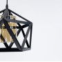 Изображение Світильник лофт у каркасі чорного кольору ИМ Light-Deco 2 