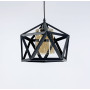 Изображение Світильник лофт у каркасі чорного кольору ИМ Light-Deco 