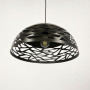 Изображение Світильник Лофт із коричневим різьбленим плафоном Ø 40 см ИМ Light-Deco 2 