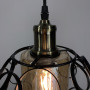 Изображение Підвіс в стилі Лофт у чорному круглому корпусі ИМ Light-Deco 5 