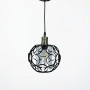 Зображення Підвіс в стилі Лофт у чорному круглому корпусі ИМ Light-Deco 6 