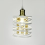 Зображення Підвіс у білому корпусі з янтарним плафоном 16х16 см ИМ Light-Deco 4 